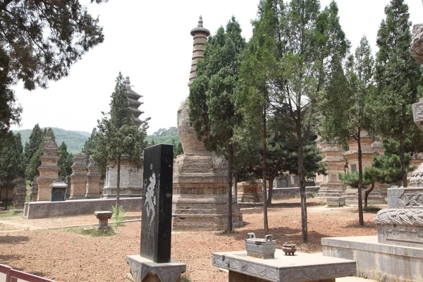 Shao lin keşişler mezar — Stok fotoğraf