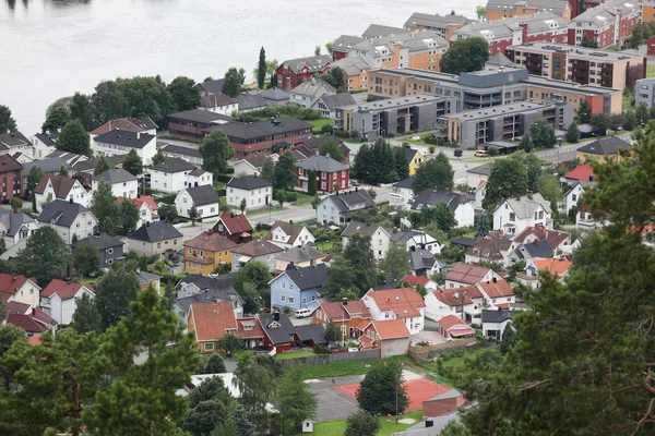 Belle vue. Drammen, Norvège — Photo