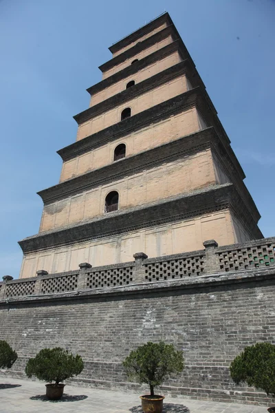 Big Wild Goose Pagoda. Xian, China — Stockfoto