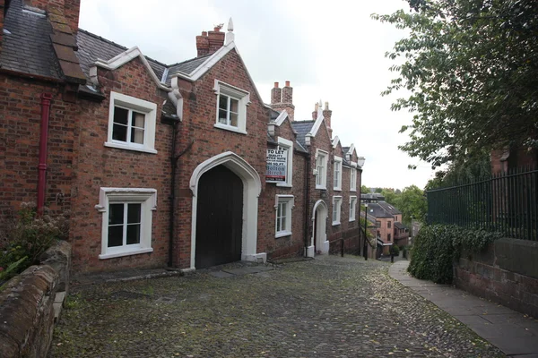 Straßen von chester, england, uk — Stockfoto