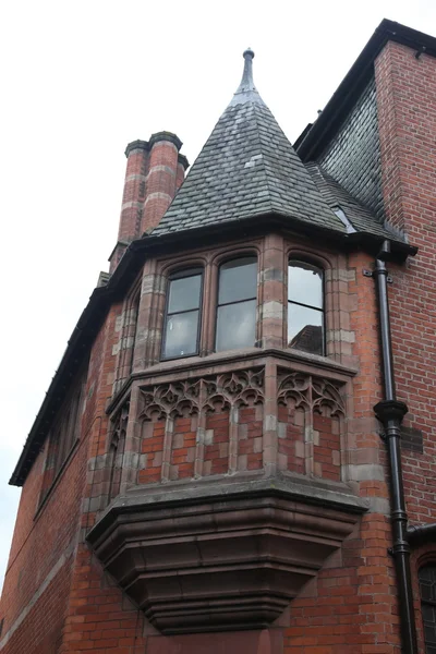 Здания в викторианском стиле в Честере — стоковое фото
