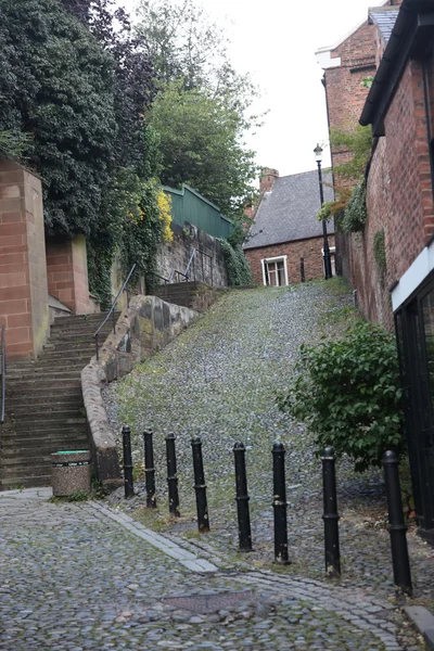 Straßen von chester, uk — Stockfoto