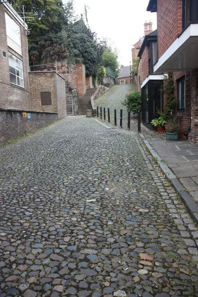 Straßen von chester, uk — Stockfoto