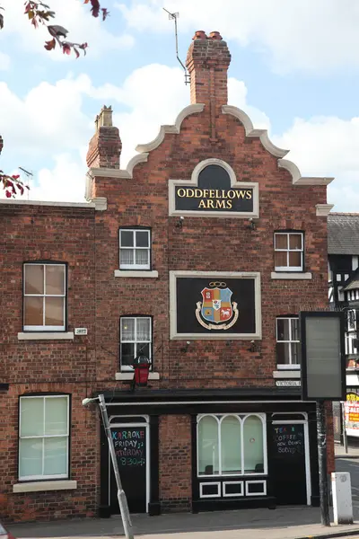 Street of Chester, UK — стоковое фото