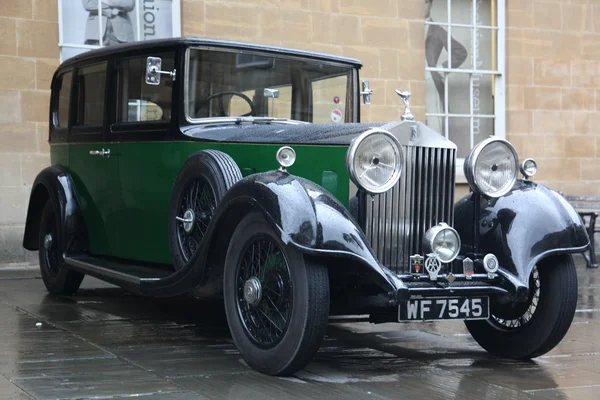 Eski Rolls Royce, bath, İngiltere — Stok fotoğraf