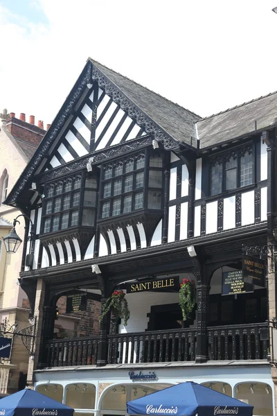 Antiguo edificio en Chester, Inglaterra, Reino Unido —  Fotos de Stock