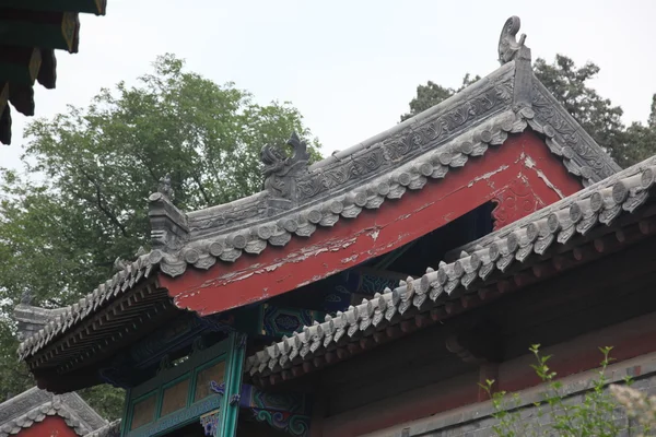 Details van tempel in shao lin — Stockfoto