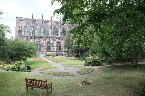 Katedra w Chester cheshire uk Anglia — Zdjęcie stockowe