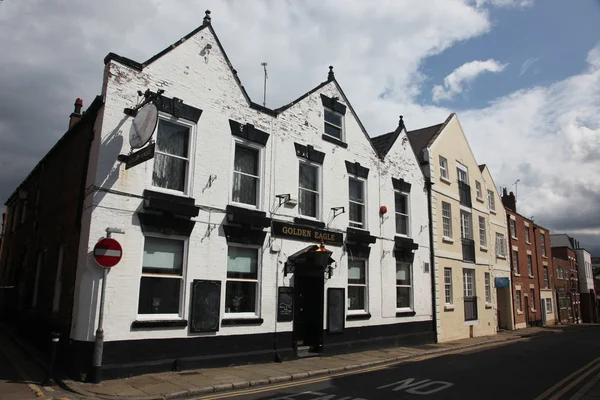 Tudorstijl gebouwen in chester Verenigd Koninkrijk — Stockfoto