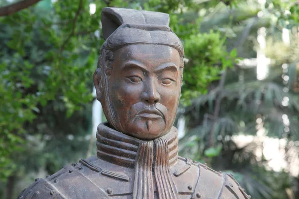 Soldado Terracota, oficial de alto escalão — Fotografia de Stock