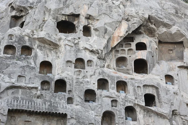 Grutas de Longmen em Luoyang — Fotografia de Stock