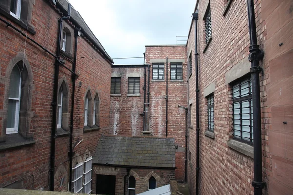 Edifícios de estilo vitoriano em Chester, Reino Unido — Fotografia de Stock