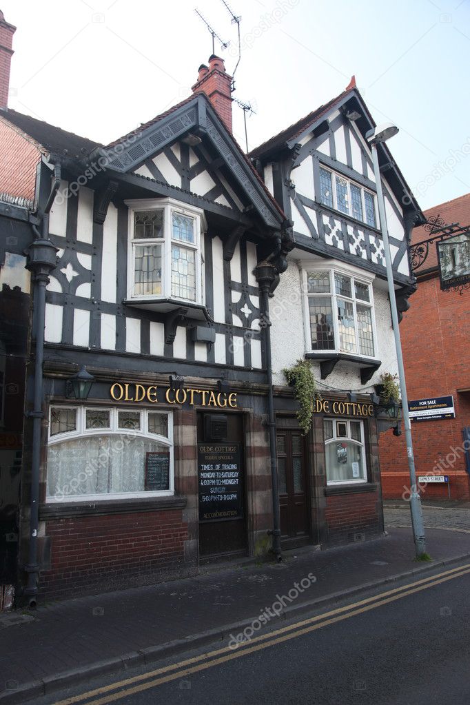 Tudor Style Buildings In Chester Uk Stock Photo C Konstantin32