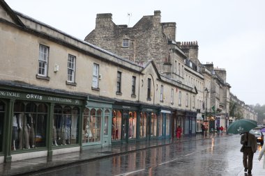 Bath İngiltere'de sokak