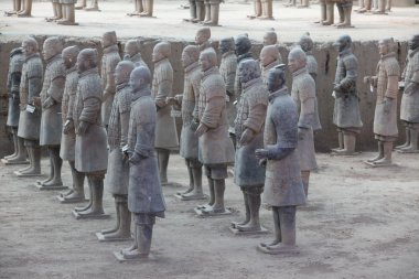 Terracotta savaşçıları Xian, Çin