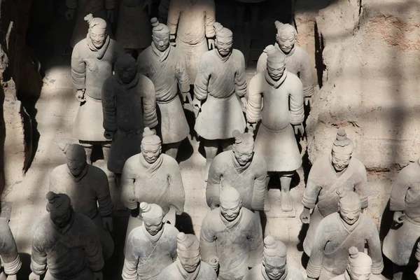 中国西安的兵马俑 — 图库照片