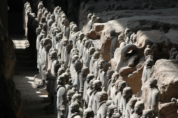 Guerreros de terracota en Xian, China —  Fotos de Stock