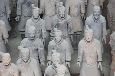Terracotta savaşçıları Xian, Çin