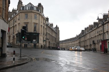 Bath İngiltere'de sokak