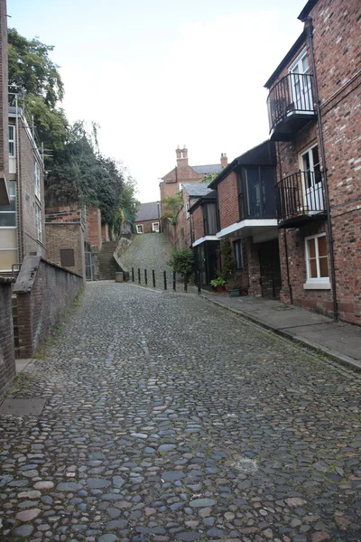 Straßen von chester, uk — Stockfoto