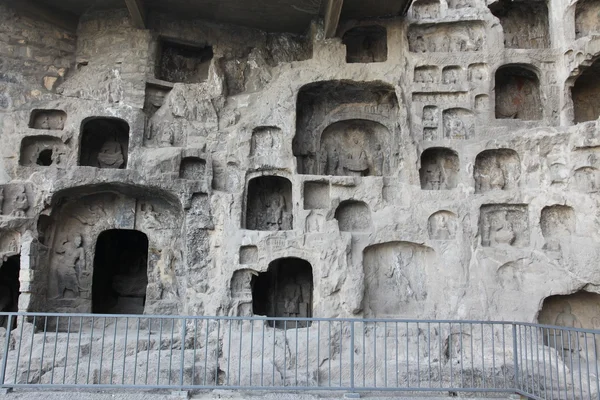 Grotte Longmen a Luoyang — Foto Stock