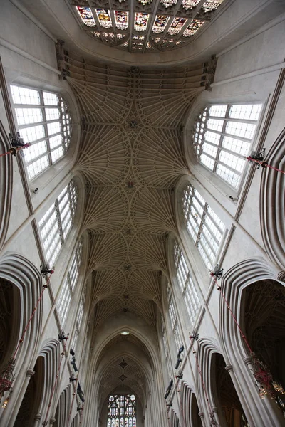 Plafond de la cathédrale de Bath, Angleterre — Photo