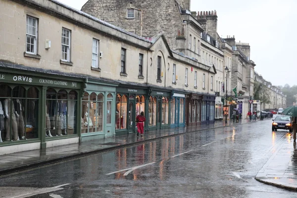 Bath İngiltere'de sokak — Stok fotoğraf