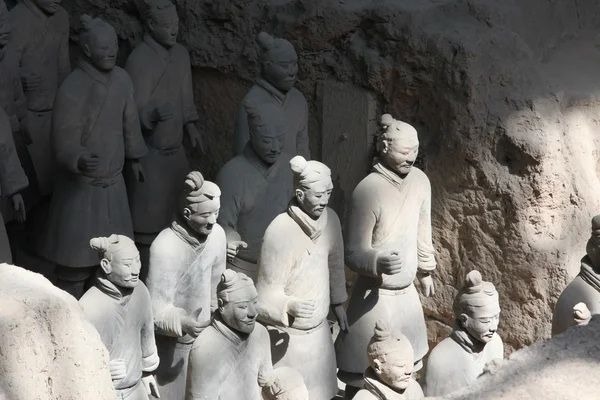 Guerreros de terracota en Xian, China — Foto de Stock