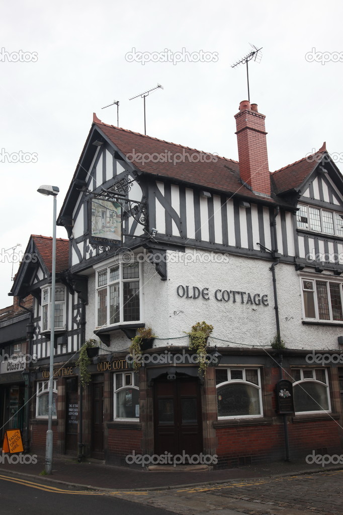 Tudor Style Buildings In Chester Uk Stock Editorial Photo