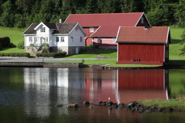 Yalnız ev deniz kenarı, Norveç