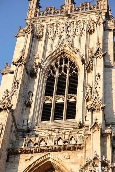 York Minster (la iglesia medieval más grande de Inglaterra) ) — Foto de Stock