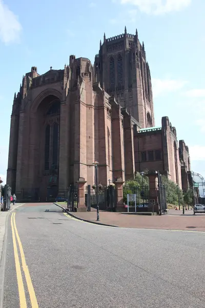 Anglicaanse kathedraal, liverpool — Stockfoto