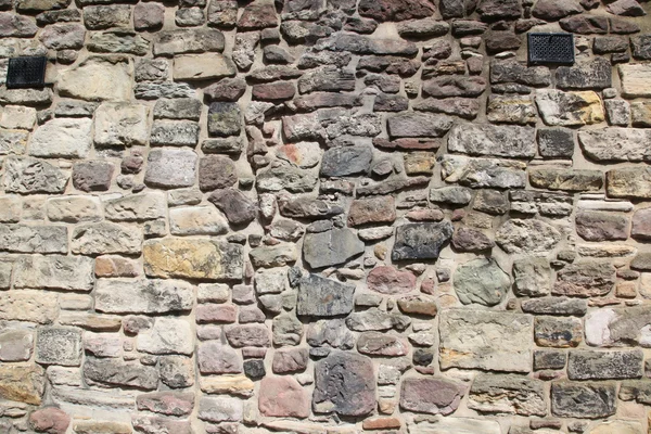 Εδιμβούργο πέτρινο τοίχο — Φωτογραφία Αρχείου