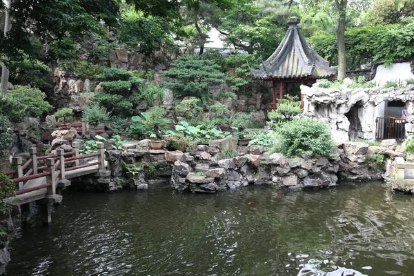 Jardim Yuyuan em Shanghai, China — Fotografia de Stock