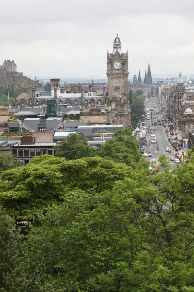 Panorama Edinburgh, İskoçya — Stok fotoğraf