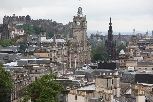 Panorama Edinburgh, İskoçya — Stok fotoğraf