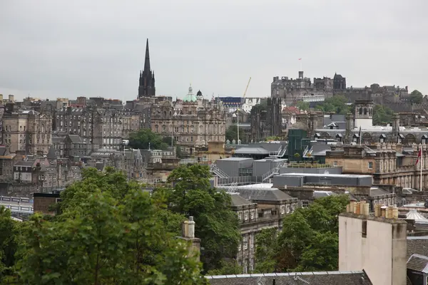 Panorama von edinburgh, schottland — Stockfoto