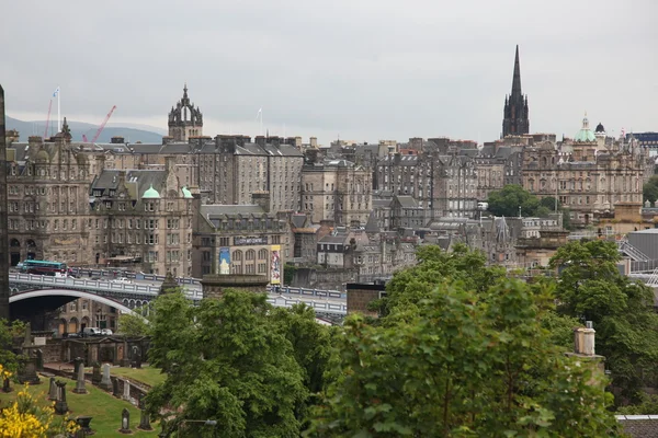 Panorama de Edimburgo, Escócia — Fotografia de Stock