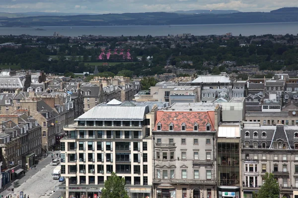 Panorama van edinburgh, Schotland — Stockfoto