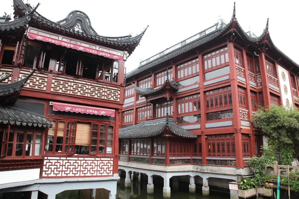 Yuyuan trädgården i shanghai, Kina — Stockfoto