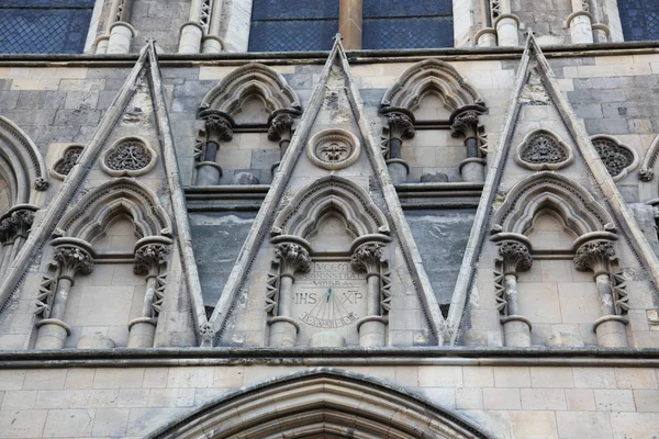 York Minster (a maior igreja medieval da Inglaterra ) — Fotografia de Stock