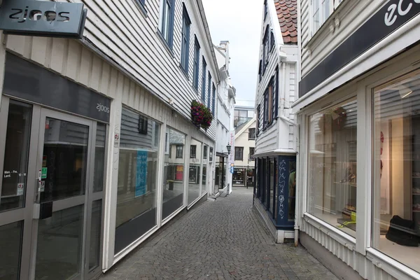 Calle en Bergen, Noruega —  Fotos de Stock
