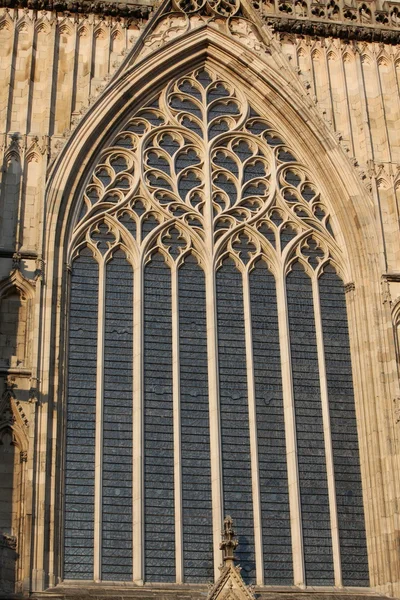 York Minster (Englands största medeltida kyrka) — Stockfoto