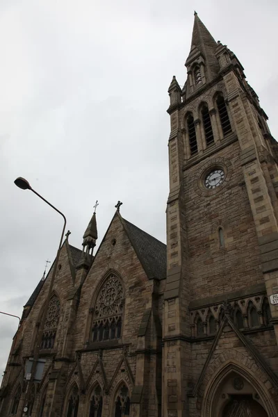 Torre da Igreja em Edimburgo, Escócia — Fotografia de Stock