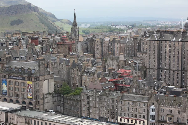 Panorama Edinburgh, İskoçya — Stok fotoğraf