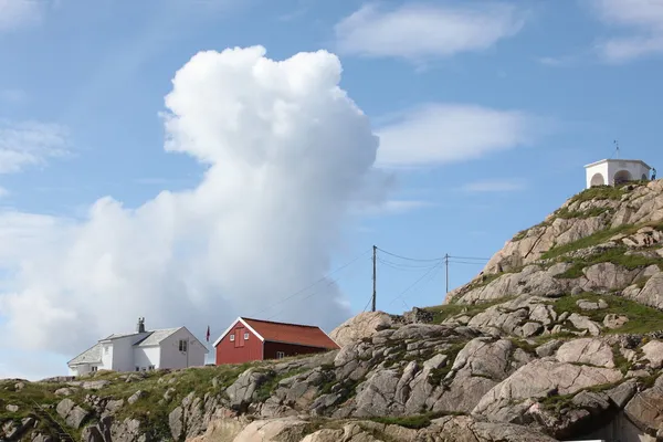 ノルウェーの lindesnes 灯台 — ストック写真