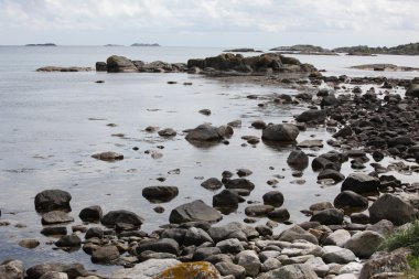 Norveç'te taşlı shore