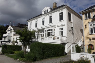 Norveç mimarisinde tipik: stavanger