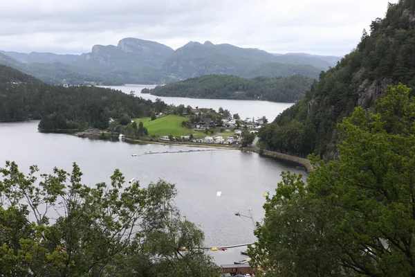 Hermoso paisaje rural, Noruega — Foto de Stock