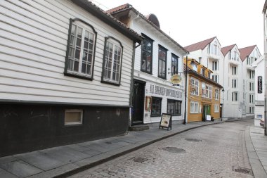 Norveç mimarisinde tipik: stavanger